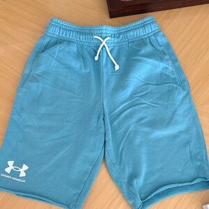Under Armour Turquoise Drawstring Athletic Shorts